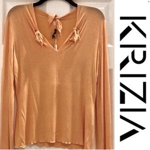 🆕 Krizia Peach Top🔥